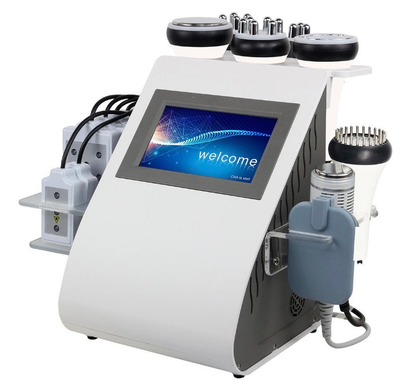 Cavitación 9 En 1 + Lipoláser + Electroestimulación + Rf + Vacuum