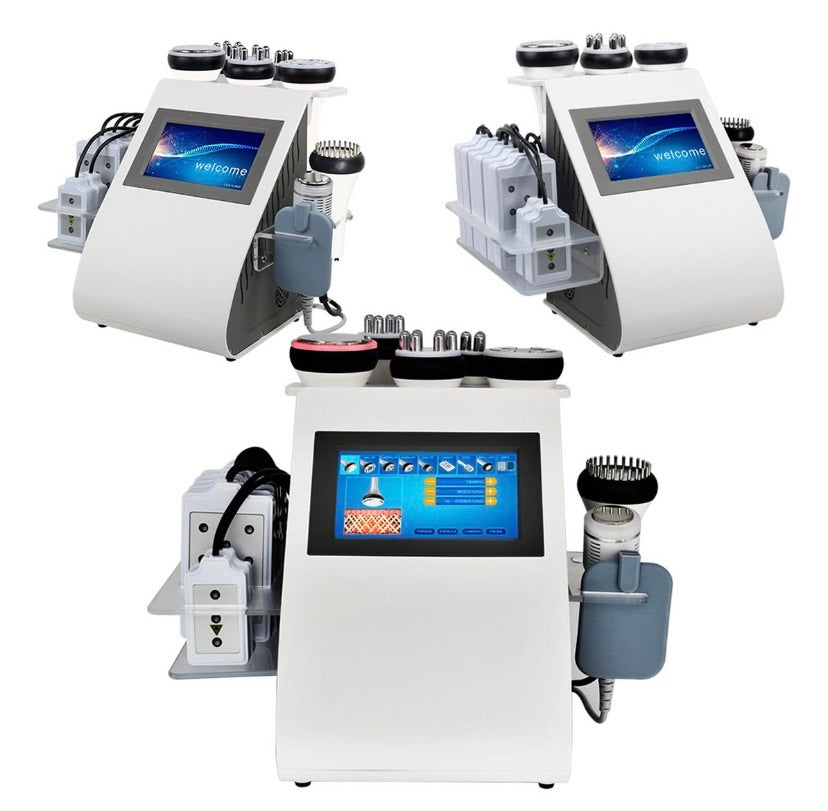Cavitación 9 En 1 + Lipoláser + Electroestimulación + Rf + Vacuum