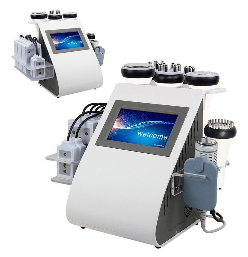 Cavitación 9 En 1 + Lipoláser + Electroestimulación + Rf + Vacuum