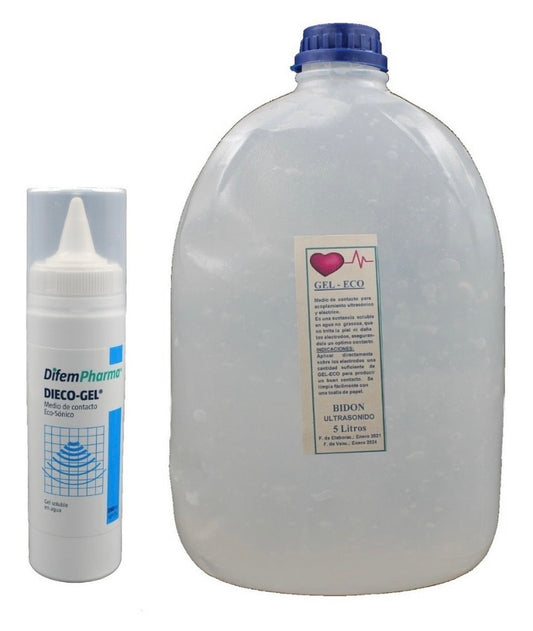 Gel Conductor Ultrasonido 5 Litros + 250 ML